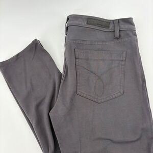 Calvin‎ Klein Jeans Women's Charcoal Grey Stretch Pants Trousers Size missing